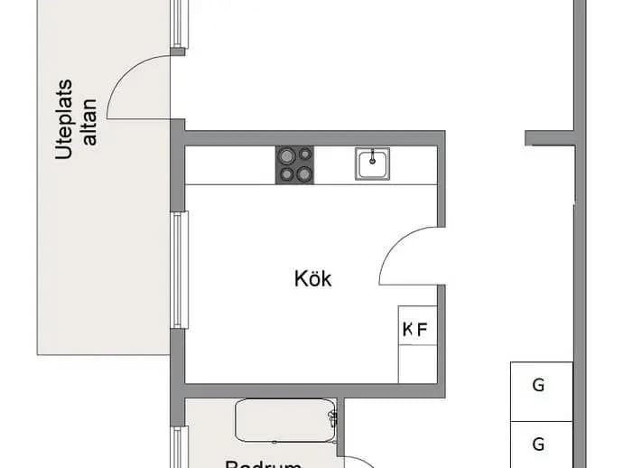 Floor plan for Österängsgatan 30
