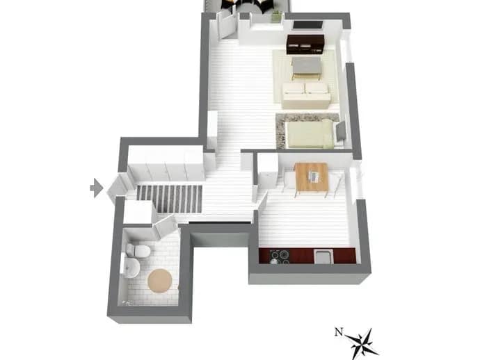 Planritning för Lundbygatan 40