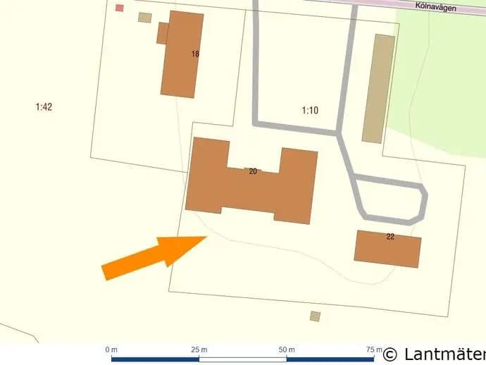 Floor plan for Kölnavägen 20 & 22