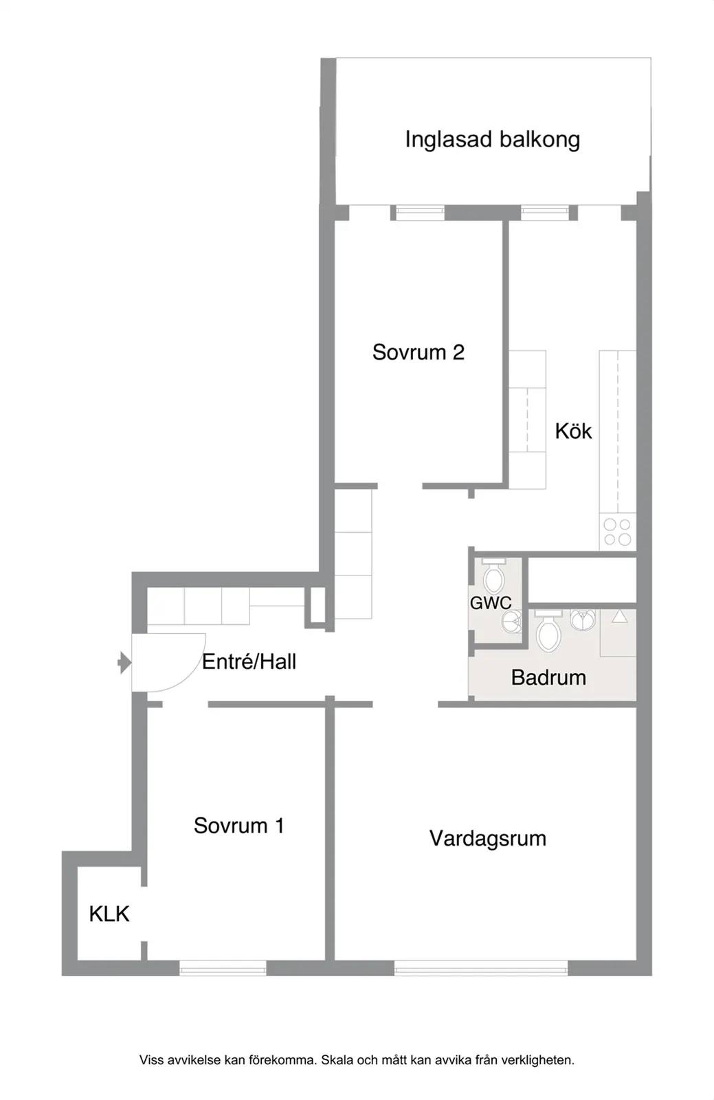 Floor plan for Sjöblads Väg 39