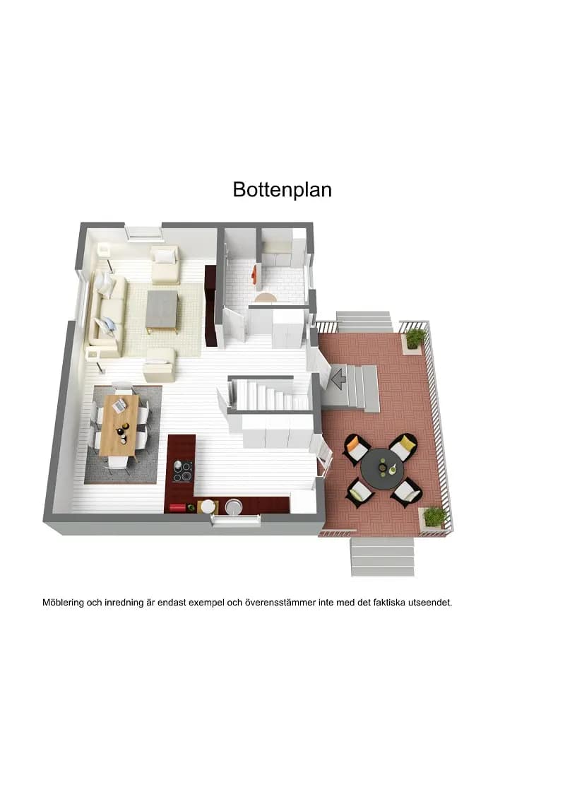 Floor plan for Börje Trolles väg 25