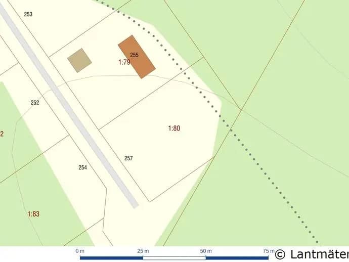 Floor plan for Degerfälle 257
