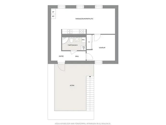Floor plan for Terra Novavägen 52