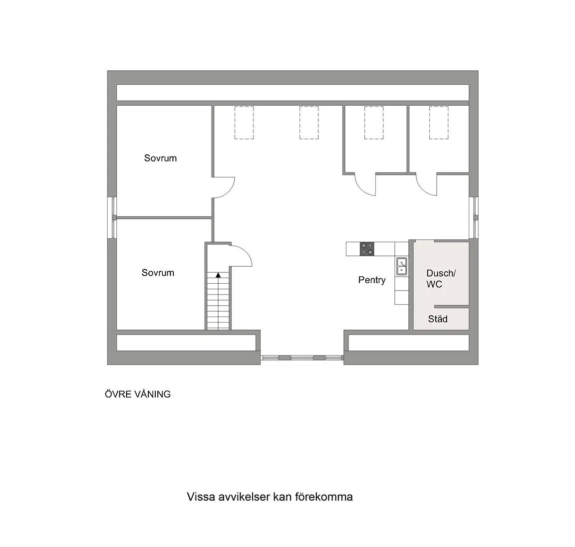 Floor plan for Skommarstensvägen 7