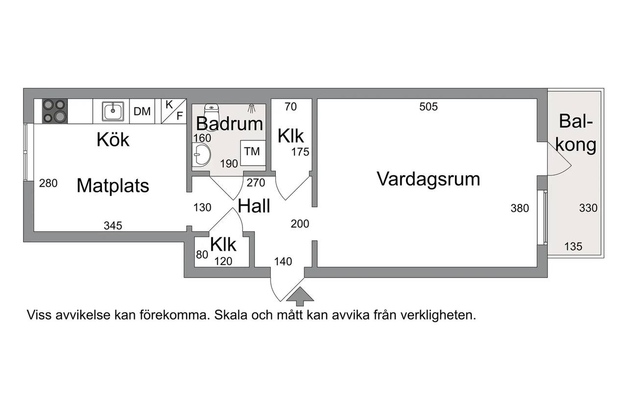 Planritning för Heljestrandsgatan 8C