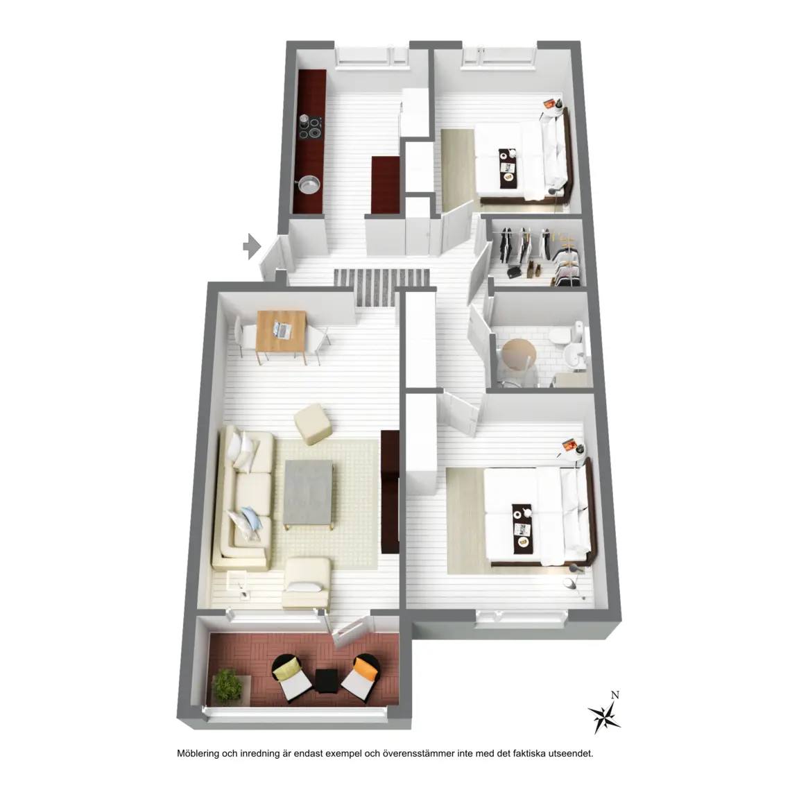 Floor plan for Syréngatan 19