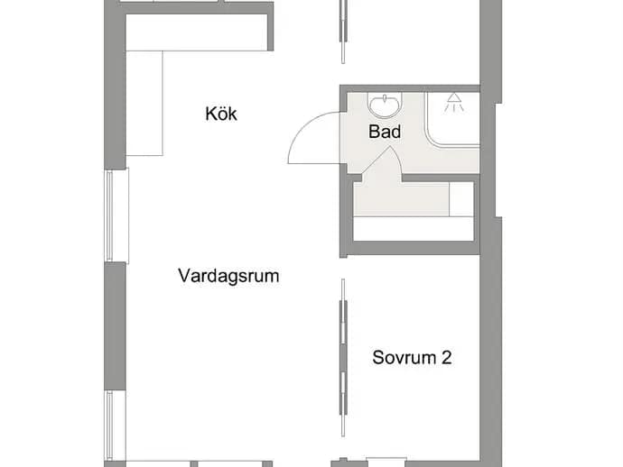 Planritning för Hyllan E06 - Nedre Ängsv. 9