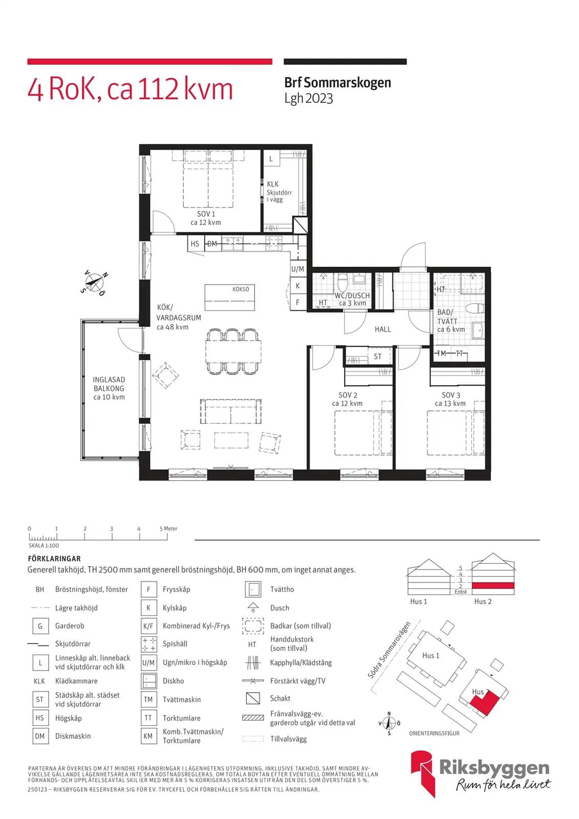 Floor plan for Nattviolgatan