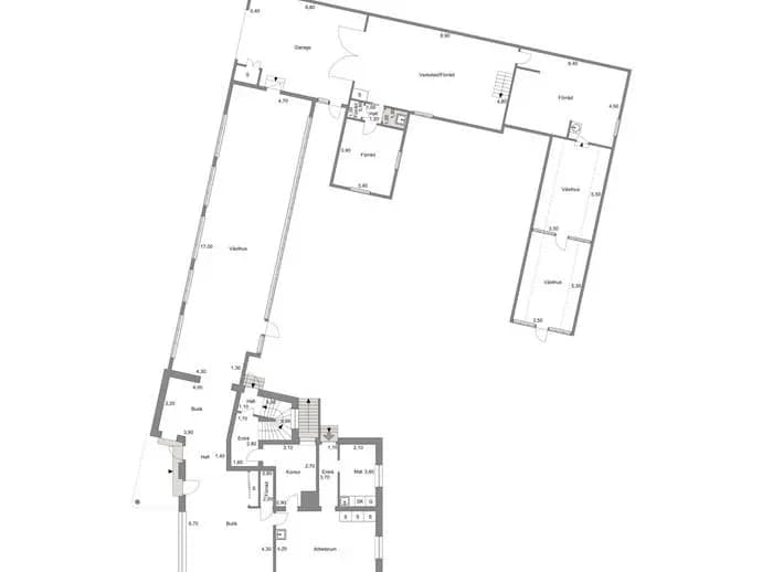 Floor plan for Bankgatan 5