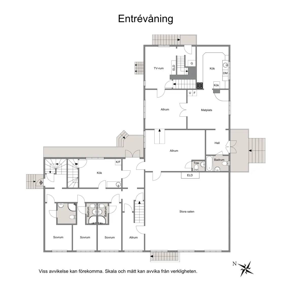 Planritning för Östra Vramsvägen 79