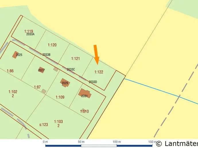 Floor plan for Fårö Broa 2033D