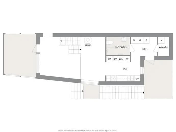 Floor plan for Fröjel Hallgårds 818B