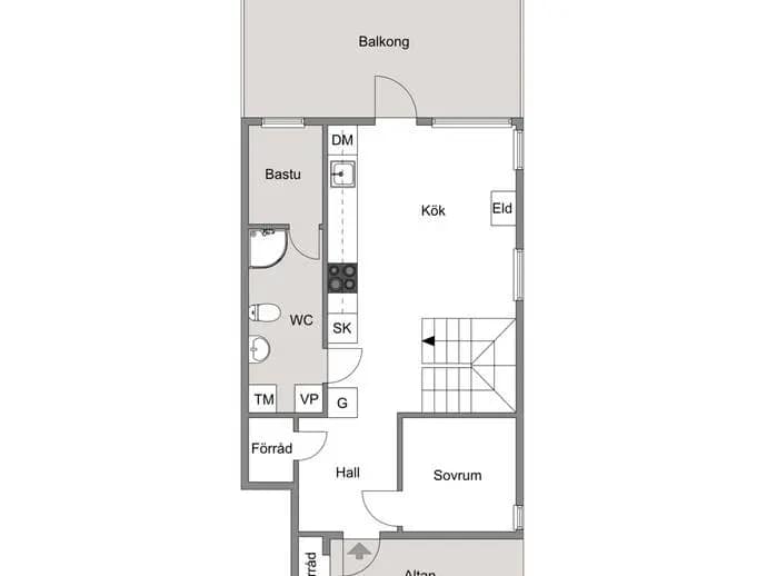 Floor plan for Eagle´s Cliff 40B