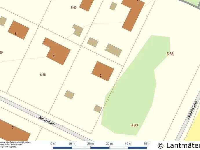 Floor plan for Banjovägen 2