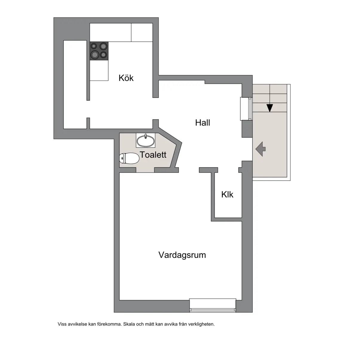 Floor plan for Hägerstensvägen 297