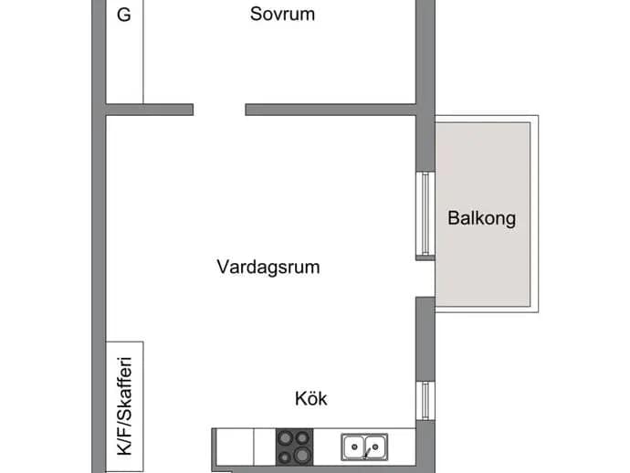 Floor plan for RINGSTEDSGATAN 36, Vån 2/3
