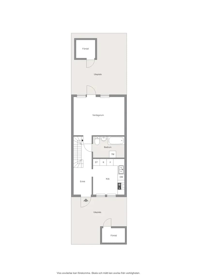 Floor plan for Saturnusgatan 38