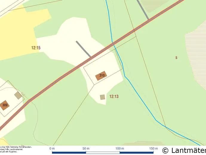 Floor plan for Glissjöberg 310