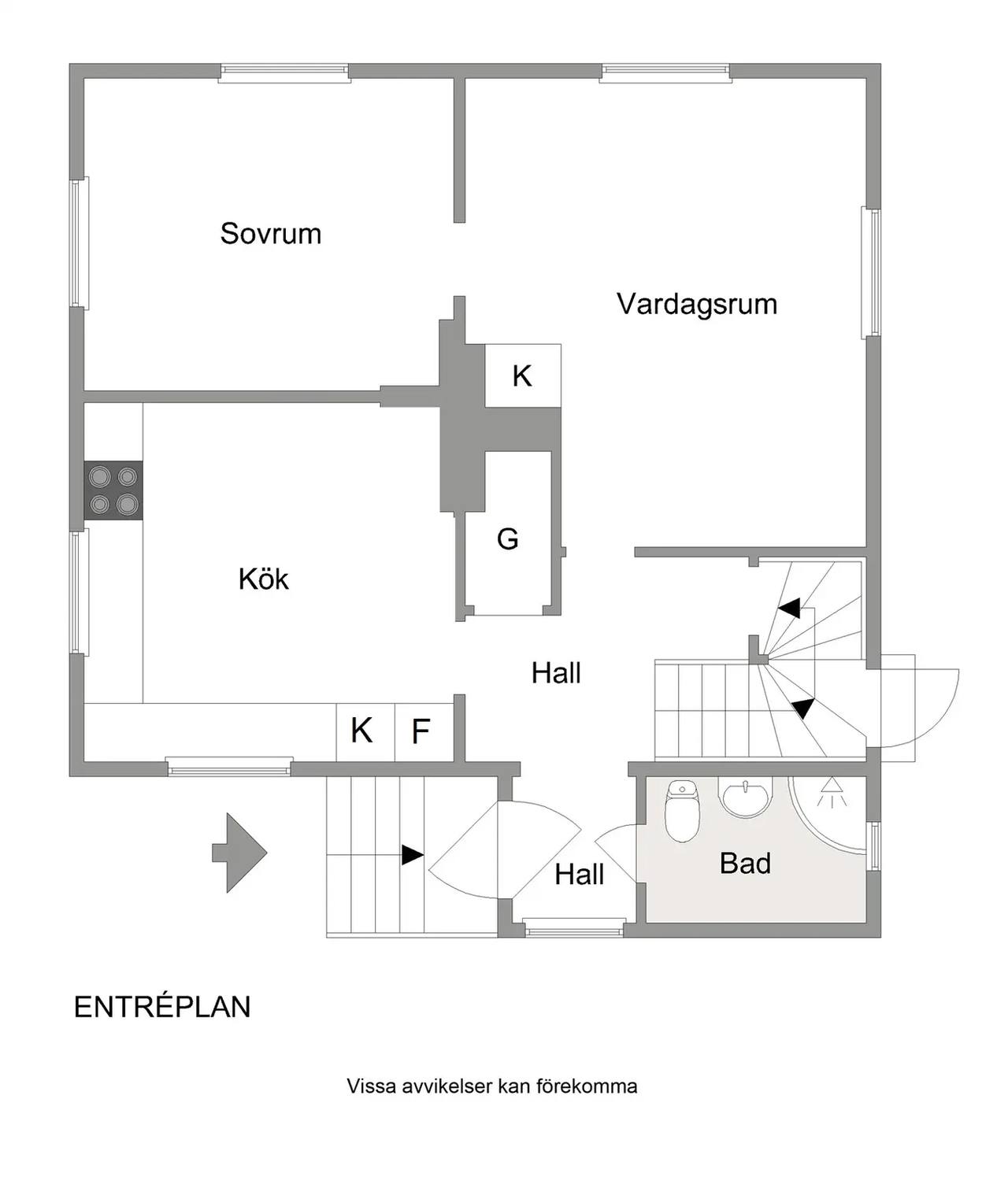 Floor plan for Myrmalmsvägen 6