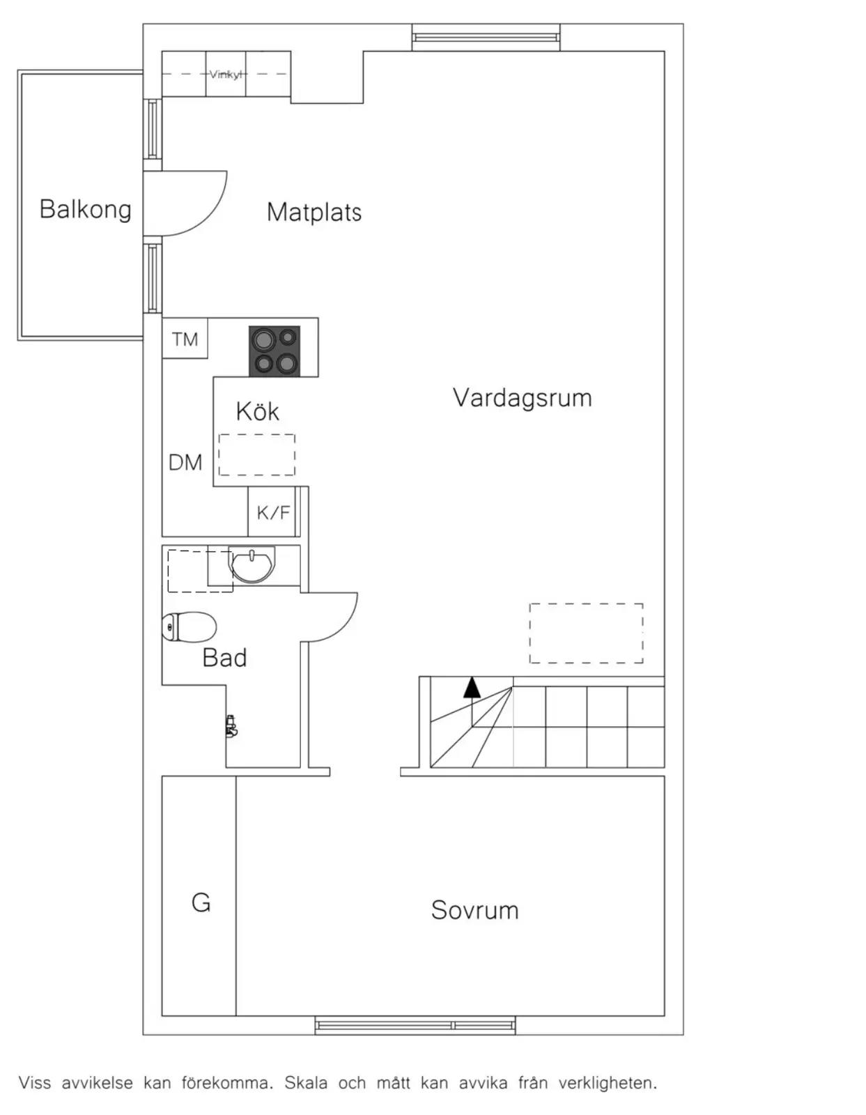 Floor plan for Nicandersgatan 8