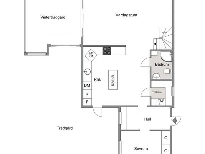 Planritning för Braxenvägen 10