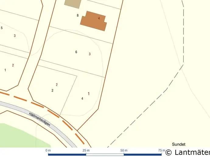 Floor plan for Örtgatan 2