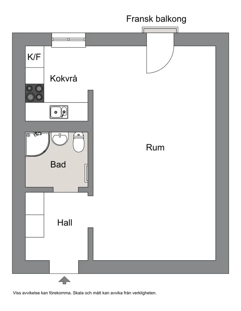 Floor plan for Muraregatan 10a