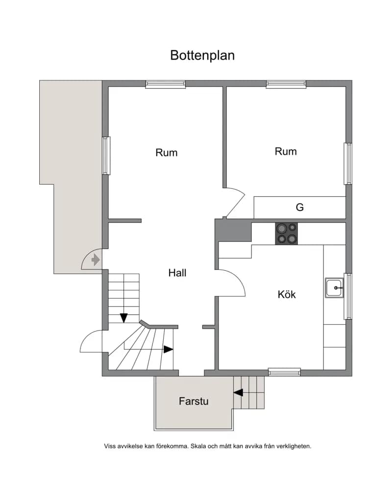 Floor plan for Ode Baltens gata 5