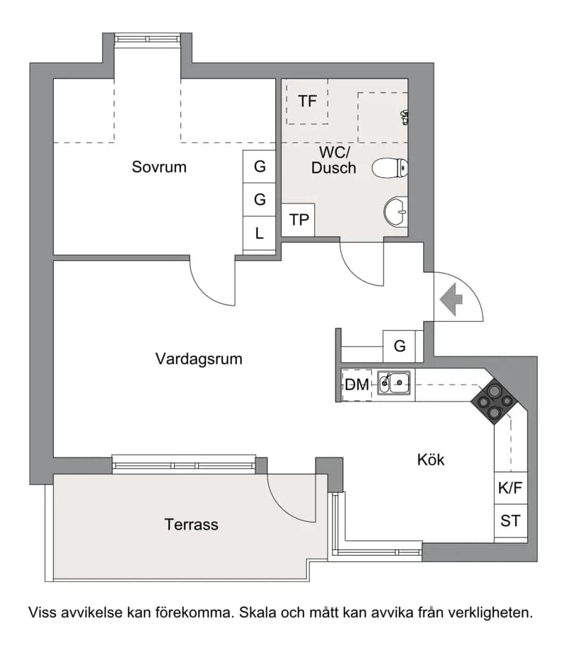 Planritning för Dragonvägen 47