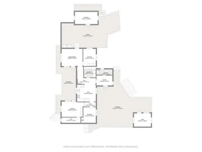 Floor plan for Prillan 220