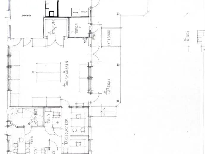 Floor plan for Villavägen 4A och4B