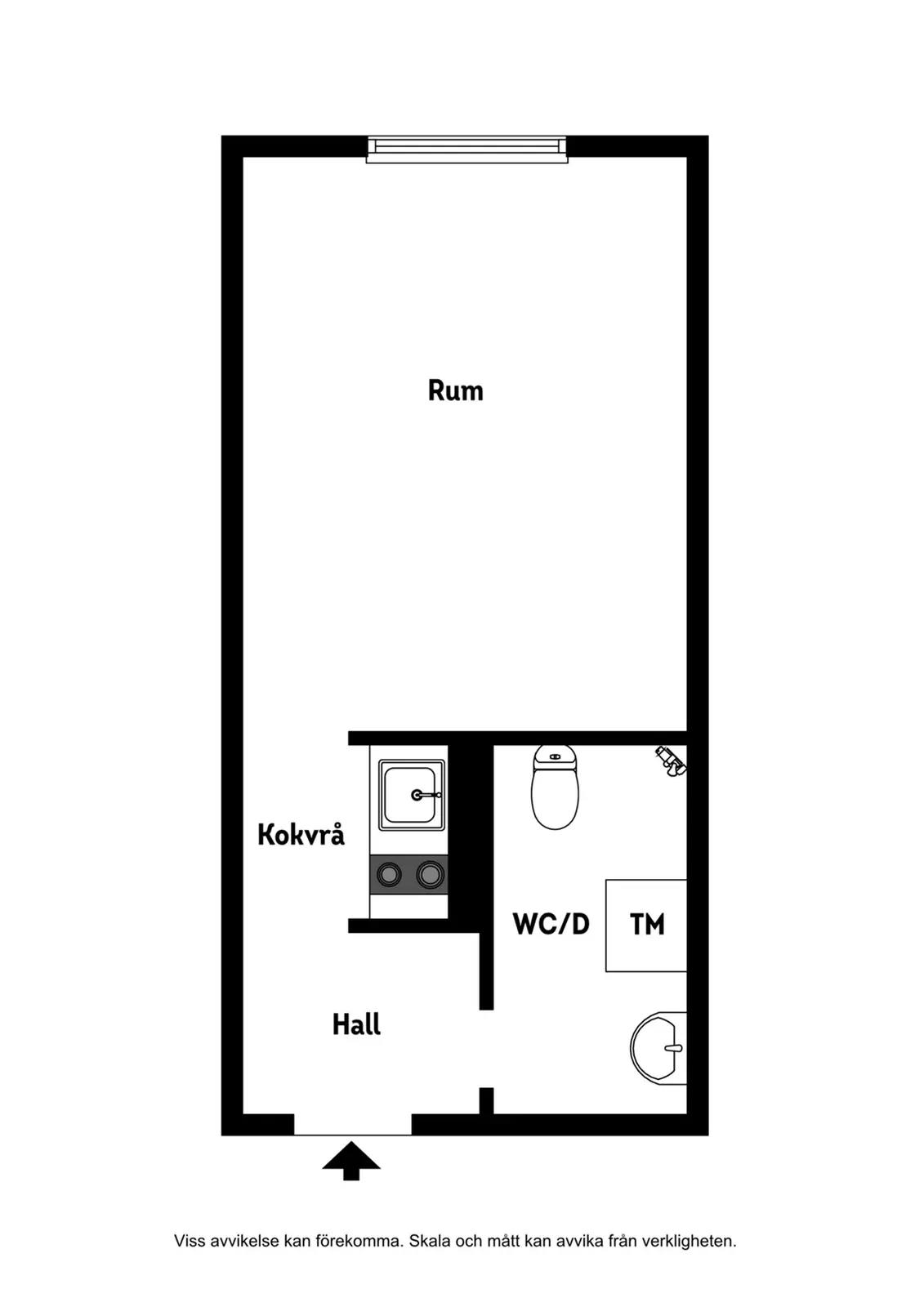 Floor plan for Multrågatan 118