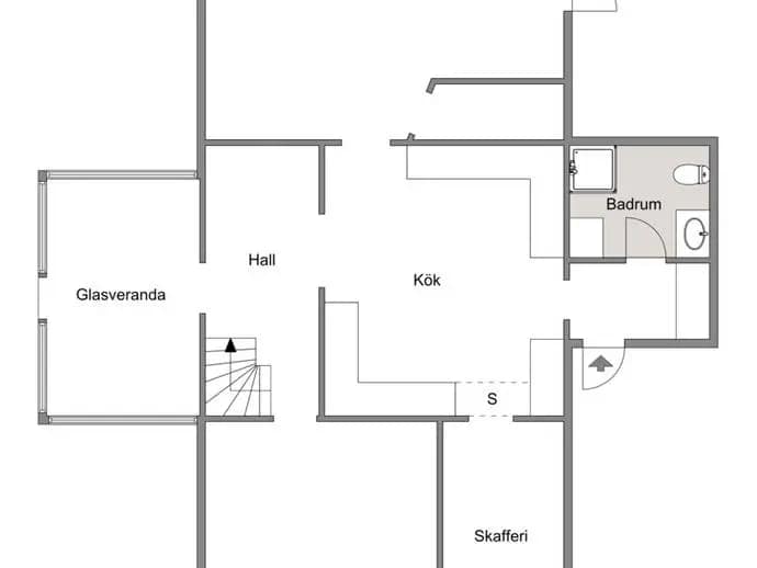 Planritning för Kuramåla 2