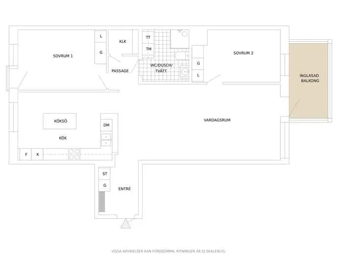 Floor plan for Mannerfelts väg 11