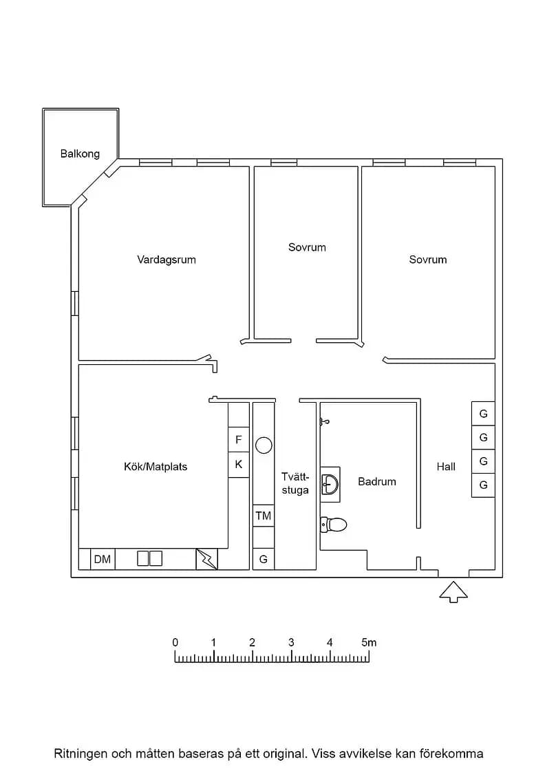 Planritning för Sakförarevägen 49