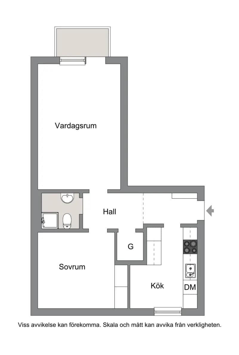 Planritning för Hjärtebackes väg 2a