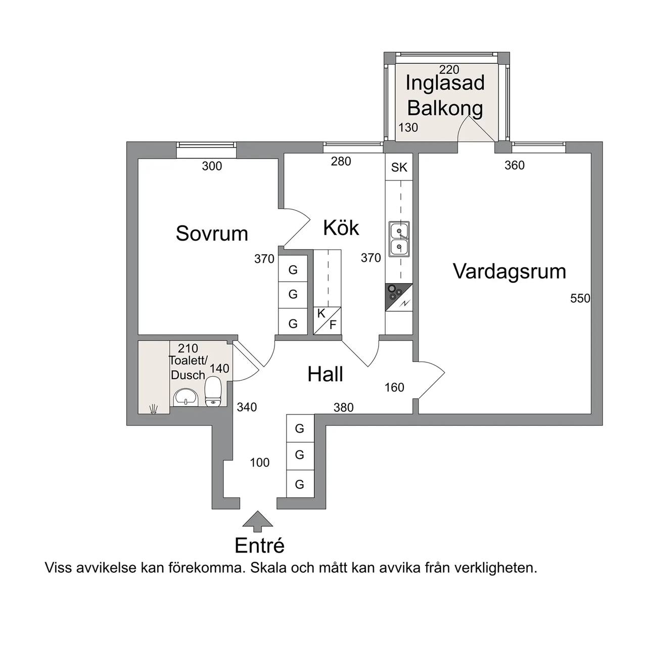 Planritning för Norralundsgatan 50