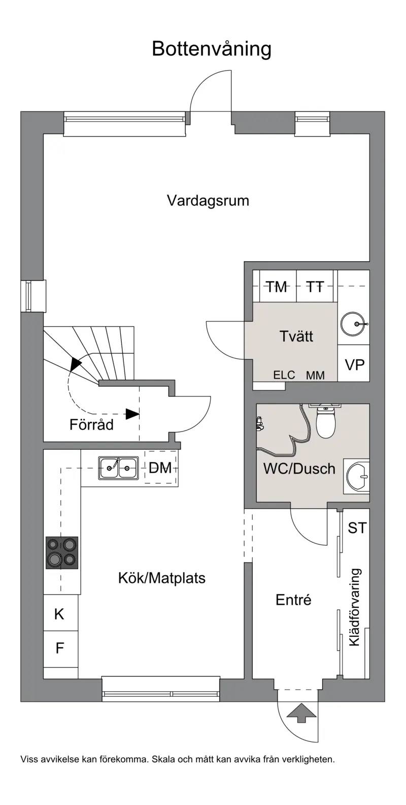 Planritning för Keramikens väg 31A