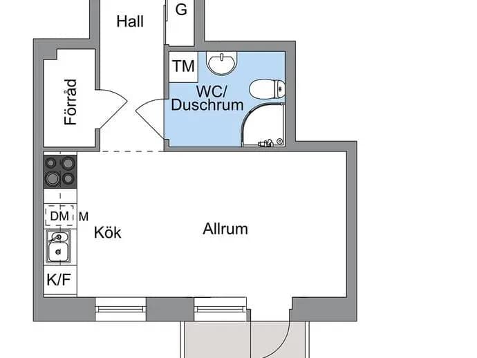 Floor plan for Lagmansbacken 7