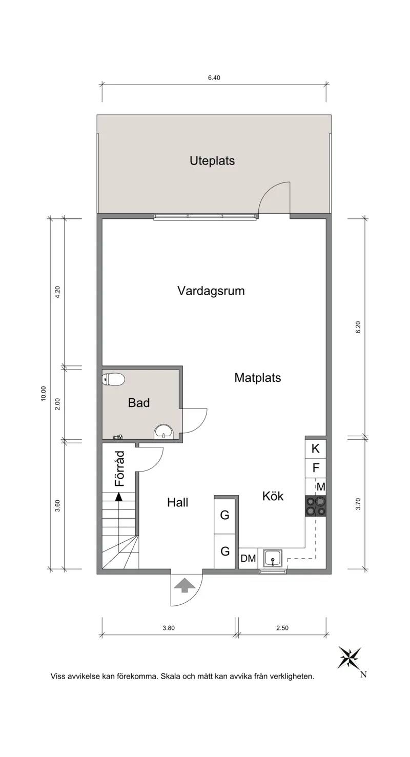 Planritning för Näverlavsvägen 8E