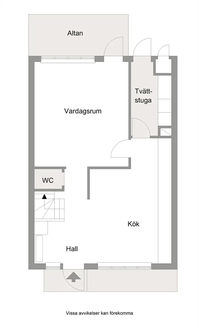 Planritning för Vallhovsvägen 42B