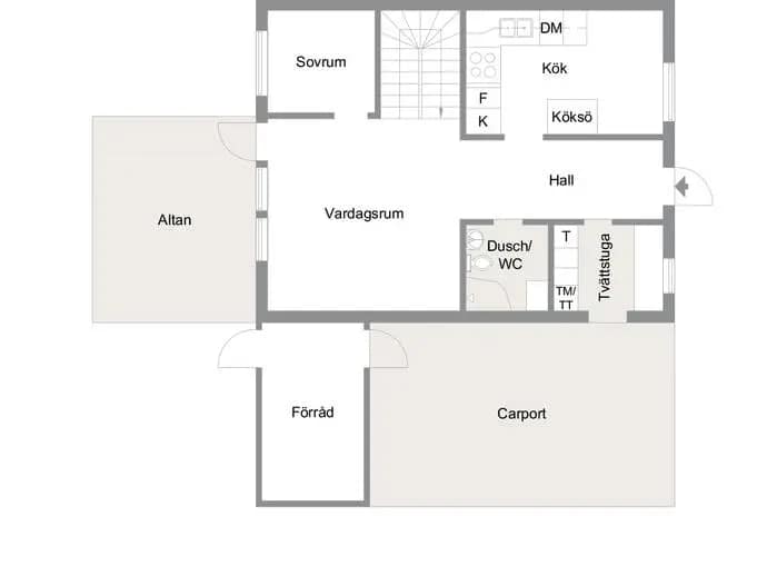 Planritning för Magasinsgatan 44