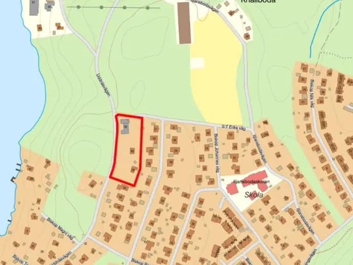 Planritning för Uddnäsvägen 62