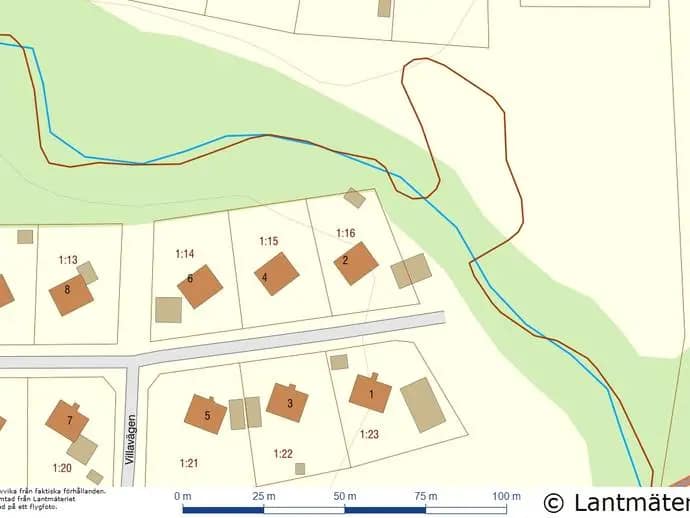 Floor plan for Villavägen 2