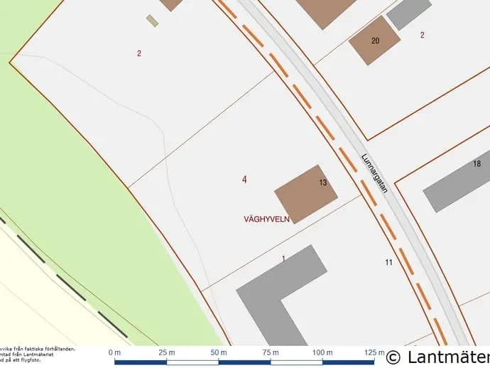 Floor plan for Lunnargatan 13