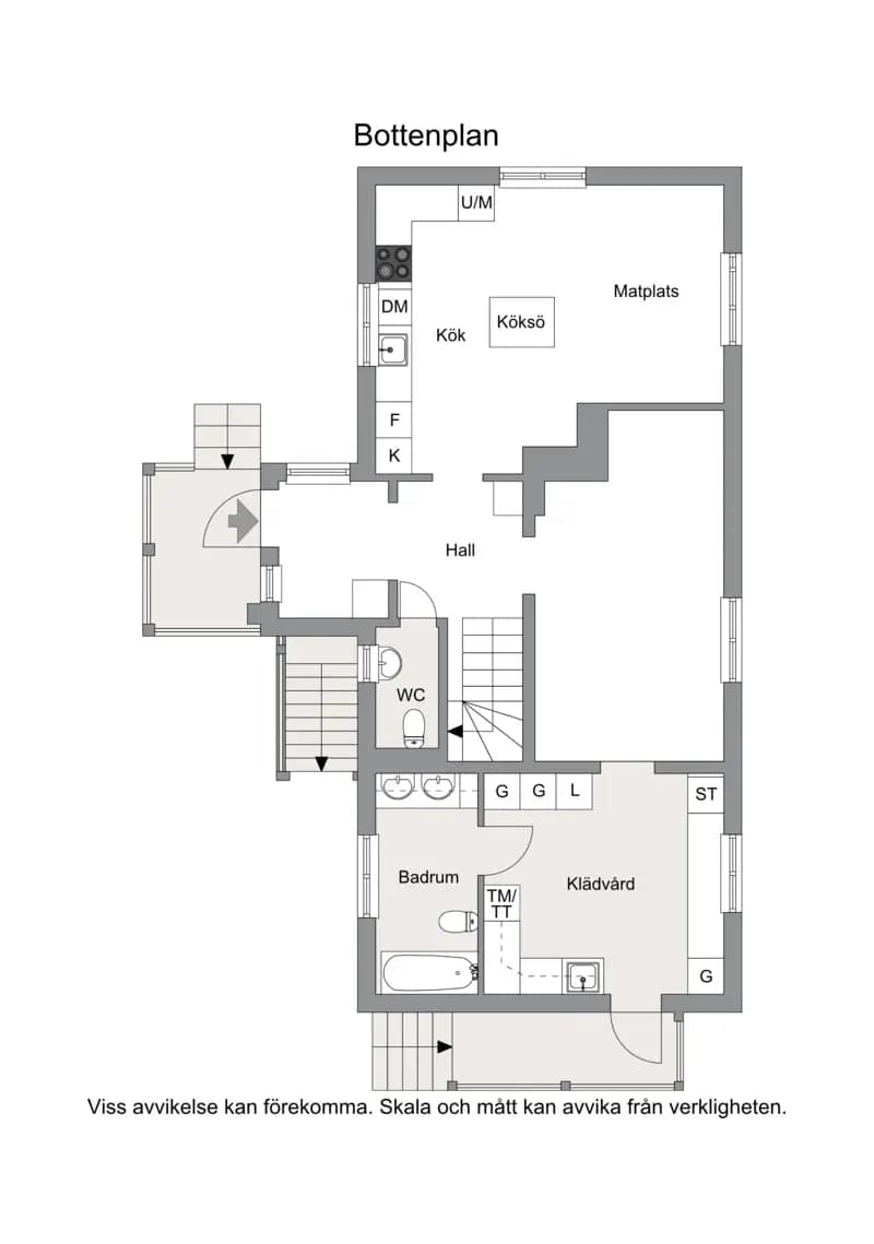 Floor plan for Styrmansgatan 16