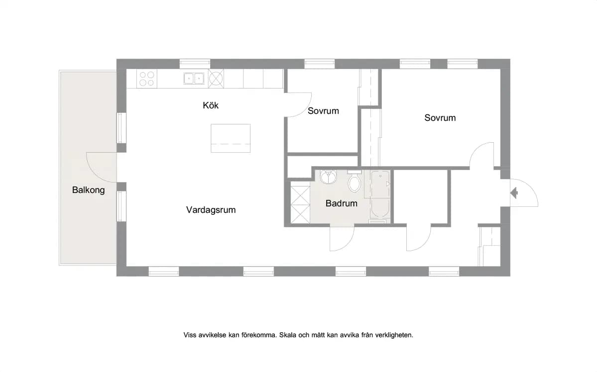 Floor plan for Folketshusvägen 19