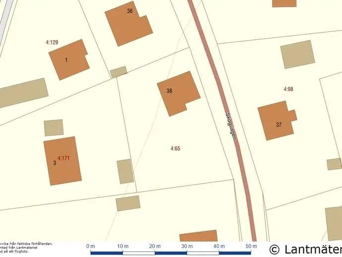 Floor plan for Skogvägen 38