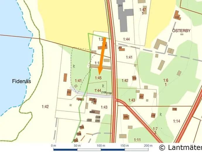 Floor plan for Fide Anderse 210A