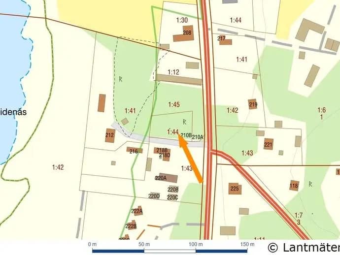 Floor plan for Fide Anderse 210B